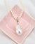 Large White Baroque Pearl Necklace - Detachable Clasp | Classy Timeless Wedding Pearl Jewelry for Bride | Singapore