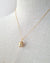 Little Mushroom Deep Gold South Sea Pearl Pendant Necklace | Cute Pearl Jewelry