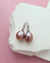 Metallic Edison Pearl Drop Earrings, Handmade Pearl Jewelry in Singapore