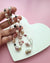 Metallic Baroque Pearl Necklace with Tourmaline Beads Sterling Silver Pearl Jewelry in Singapore