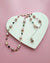 Metallic Baroque Pearl Necklace with Tourmaline Beads Sterling Silver Pearl Jewelry in Singapore