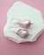 Light Pastel Baroque Pearl Silver Earrings - Simple Sterling Silver Pearl Jewelry in Singapore