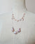 Light Pastel Baroque Pearl Silver Necklace - Simple Purple Pearl Sterling Silver Jewelry in Singapore