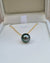 Tahitian Pearl Pendant Necklace - 18k Gold Pearl Pendant
