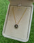 Peacock Green Tahitian Pearl Pendant Necklace - 18k Gold Pearl Pendant