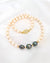 Peacock Green Tahitian Pearl Strand Necklace | Classy Pearl Jewelry