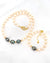 Peacock Green Tahitian Pearl Strand Necklace | Classy Pearl Jewelry