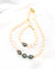 Peacock Green Tahitian Pearl Strand Necklace | Classy Pearl Jewelry
