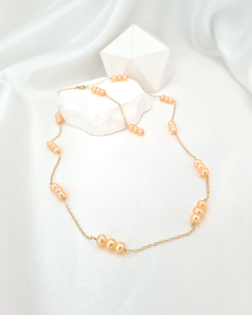Pearl Necklace Wedding Gifts for Brides and Bridesmaids