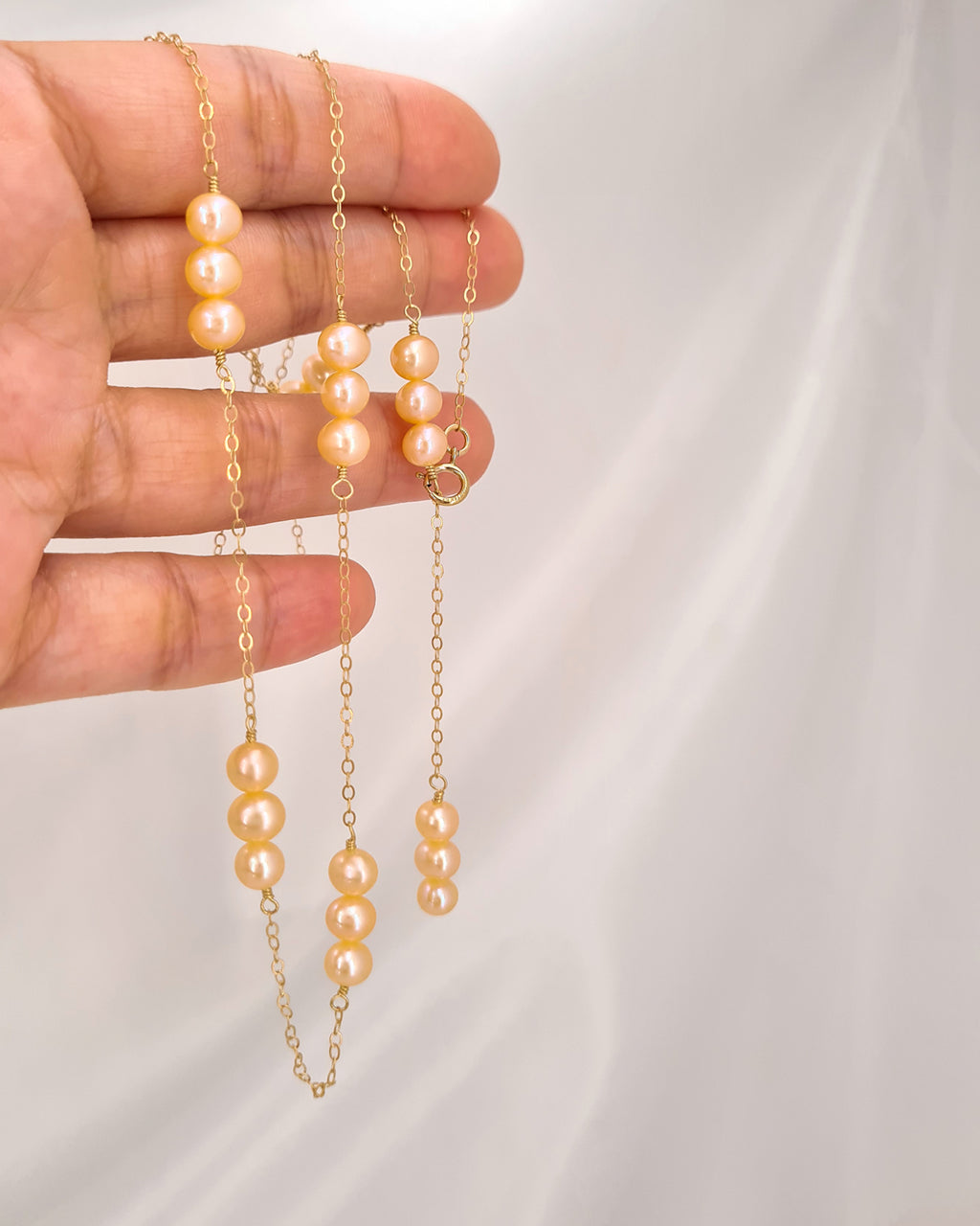 Pearl Necklace Wedding Gifts for Brides and Bridesmaids