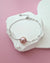 Pink Purple Freshwater Edison Pearl Bracelet, Sterling Silver Jewelry in Singapore