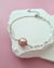 Pink Purple Freshwater Edison Pearl Bracelet, Sterling Silver Jewelry in Singapore