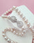 Pinkish White Pearl Strand Necklace - Classic Knotted Pearl Jewelry in Singapore