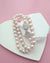 Pinkish White Pearl Strand Necklace - Classic Knotted Pearl Jewelry in Singapore