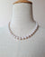 Pinkish White Pearl Strand Necklace - Classic Knotted Pearl Jewelry in Singapore