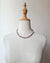 Purple Edison Pearl Strand Necklace - Traditional Pearl Knotting Pearl Jewelry in Singapore