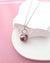 Purple Edison Pearl Pendant Necklace - Simple