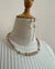 Modern Edgy Purple Freshwater Pearl Choker Necklace | Pearl Jewelry
