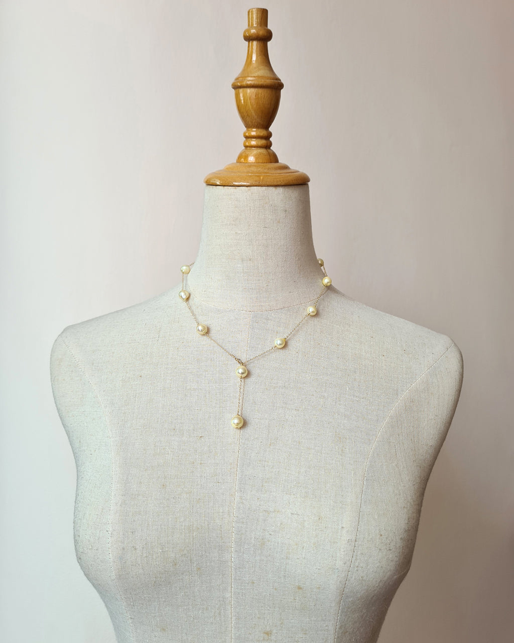 Queen Gold Baroque Akoya Pearl Jewelry Set, Earrings, Bracelet, Floating Pearl Necklace