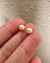 Queen Gold Akoya Sea Pearls 18K Gold Stud Earrings - 5.5mm to 6mm