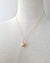 Minimalist Deep Gold South Sea Pearl Pendant Necklace - Little Lantern