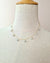 Saltwater Silver Blue Akoya Pearl Floating Station Necklace | Layering Necklace | Something Blue for Timeless Brides