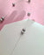 Silver Blue Akoya Pearl Floating Station Necklace, 14k gold filled, 925 Sterling Silver 