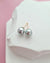 7.1mm Silver Blue Akoya Pearl Stud Earrings | 18K Yellow Gold