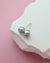 Silver Blue Akoya Pearl Stud Earrings | 18K White Gold | 7mm - 7.5mm