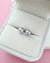 Silver Blue Akoya Pearl Stud Earrings | 18K White Gold | 6mm-6.5mm | Exact Pair
