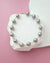 Silver Blue Akoya Pearl Bracelet, modern pearl jewelry in Singapore