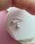 Silver Blue Akoya Pearl 18K White Gold Drop Earrings - 8mm to 8.5mm