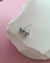 6.1mm - Silver Blue Akoya Pearl 18K White Gold Stud Earrings, Pearl Jewelry in Singapore
