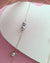 Silver Blue Akoya Pearl Floating Station Necklace, 14k gold filled, 925 Sterling Silver 