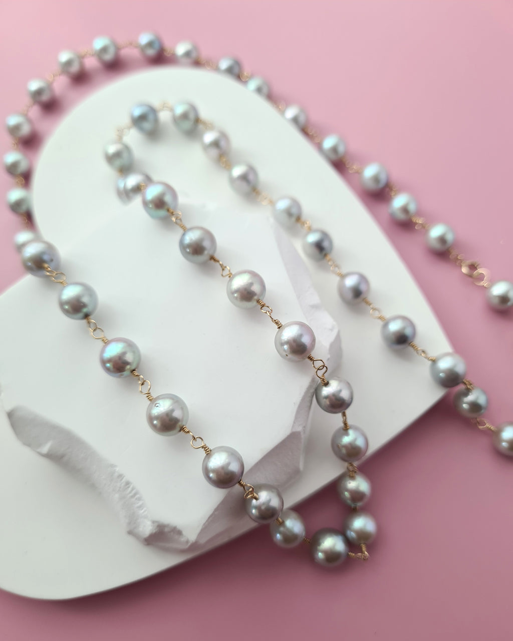 B catcher pearl necklace hotsell