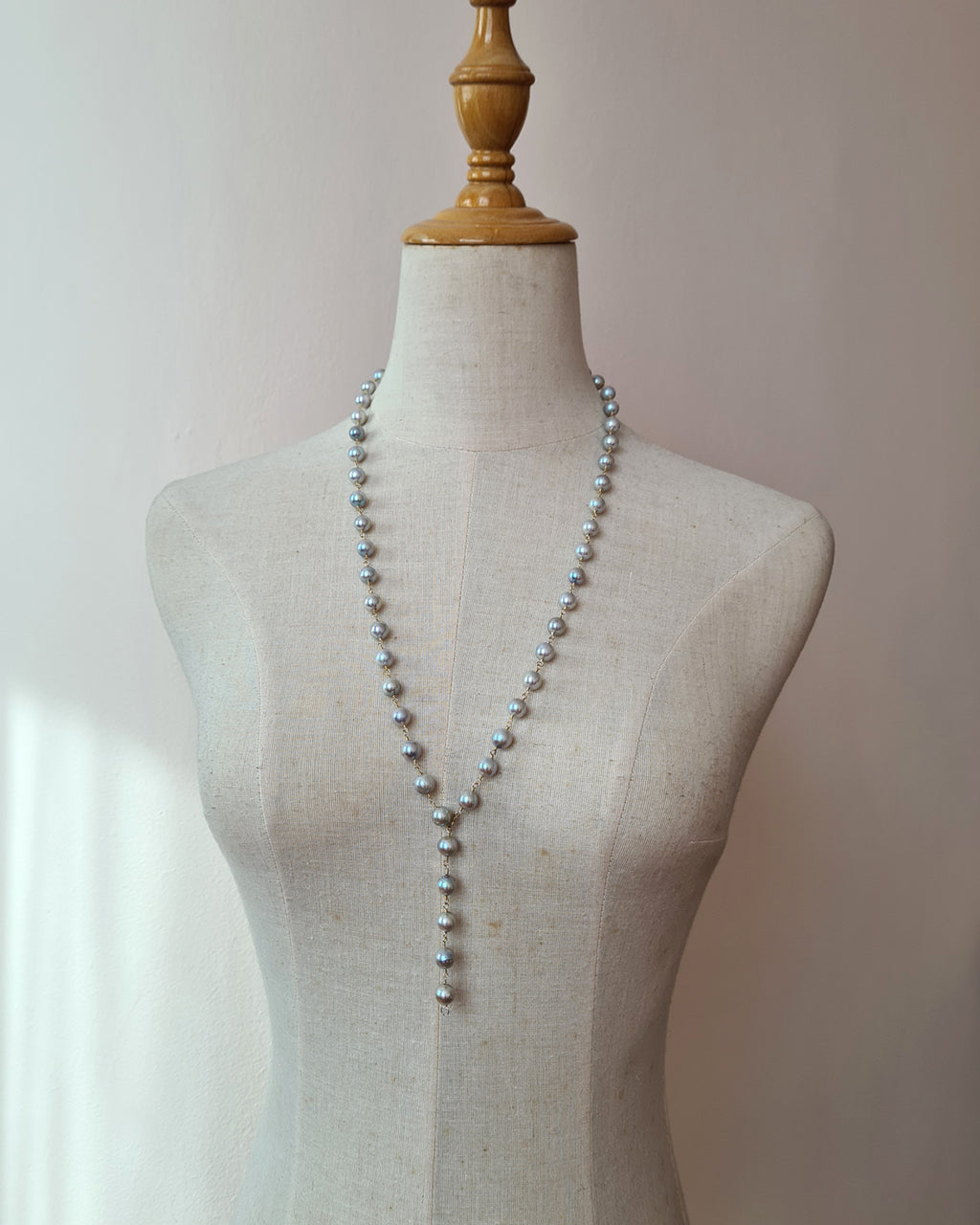 8mm akoya pearl necklace top