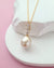 Gold South Sea Pearl Pendant Necklace, Quiet Luxury Pearl Jewelry in Singapore