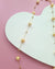 South Sea Pearl Floating Station Necklace - 18k Gold Pearl Jewelry in Singapore
