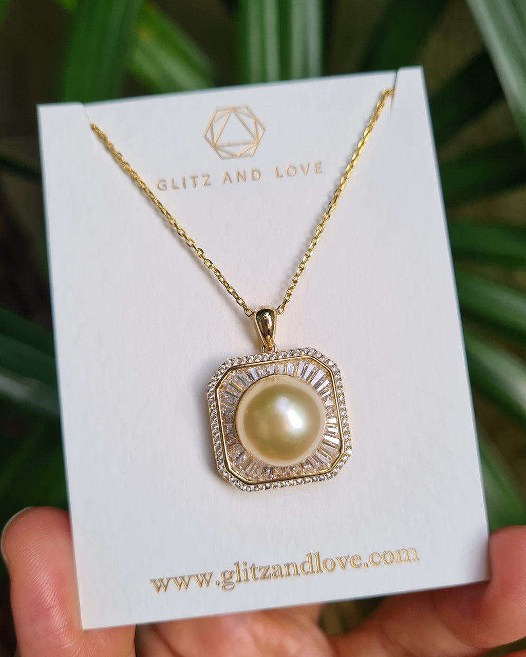 Mabe pearl pendant necklace hot sale