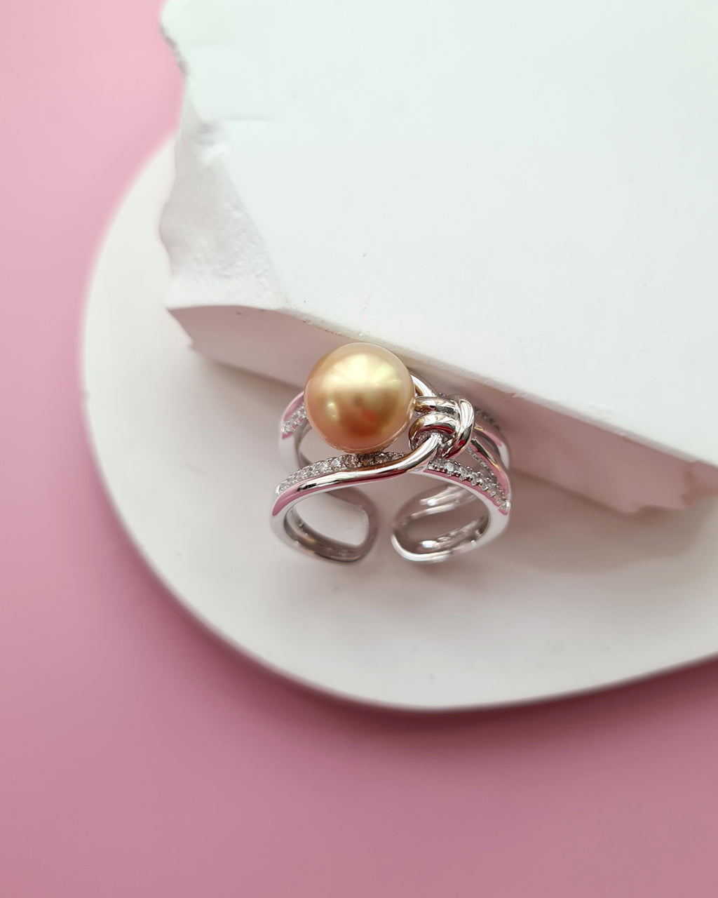 South Sea Pearl Ring Handmade Pearl Jewelry in Singapore