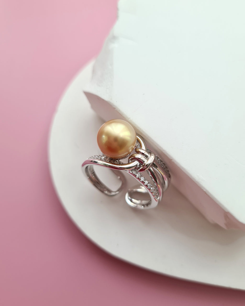 South Sea Pearl Ring Handmade Pearl Jewelry in Singapore