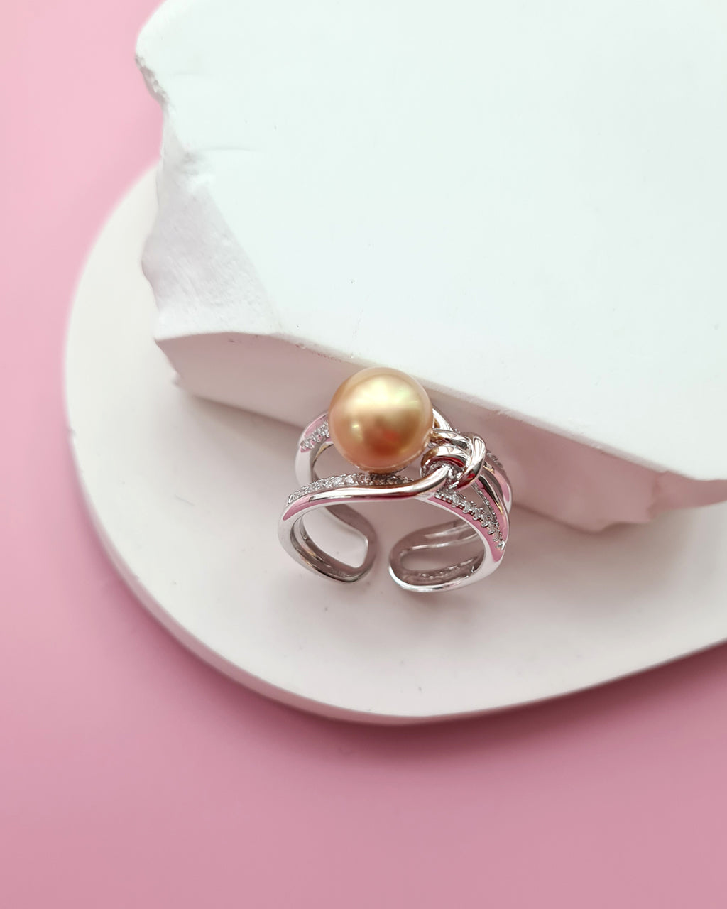 South Sea Pearl Ring Handmade Pearl Jewelry in Singapore