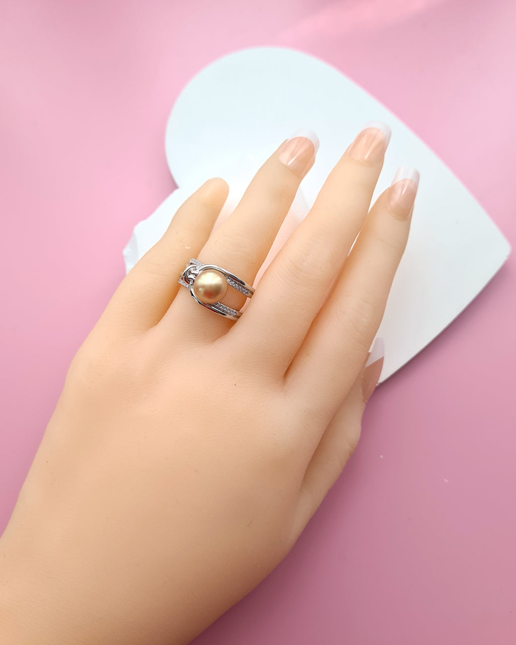 South Sea Pearl Ring Handmade Pearl Jewelry in Singapore