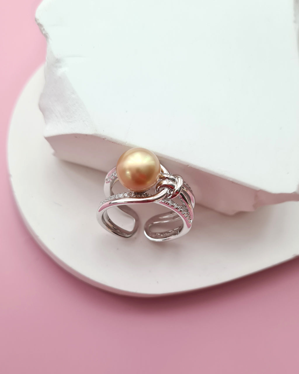 South Sea Pearl Ring Handmade Pearl Jewelry in Singapore