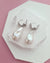 Statement White Baroque Pearl Earrings - Love Modern Pearl Earrings