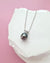 Tahitian Pearl Cat Pendant Necklace, Handmade Modern Pearl Jewelry in Singapore