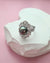 10.7mm Tahitian Pearl Ring - Royal Two Ways with Ring Jacket