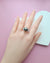 10.7mm Tahitian Pearl Ring - Royal Two Ways with Ring Jacket