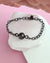 Tahitian Pearl Thick Chain Bracelet - Black Pearl Jewelry in Singapore
