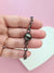 Tahitian Pearl Thick Chain Bracelet - Black Pearl Jewelry in Singapore